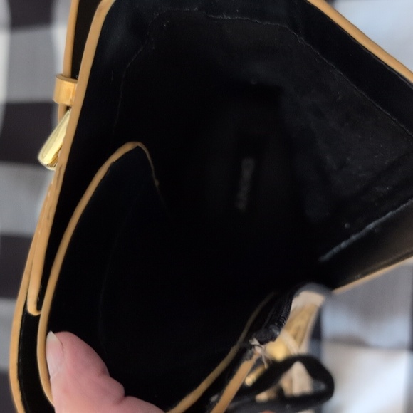 DKNY Gold highrise Boots size 10 - Picture 5 of 11